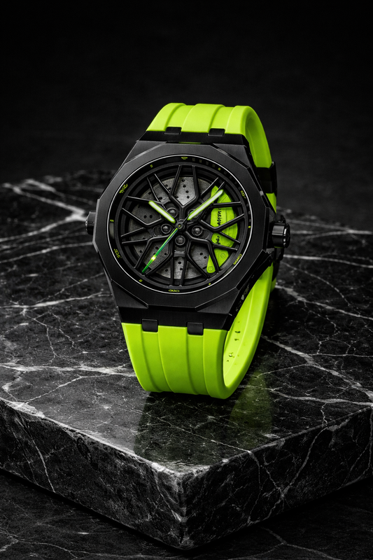 Monaco Elite watch "free black strap"