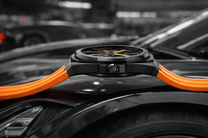 Elite Monaco watch "free black strap"